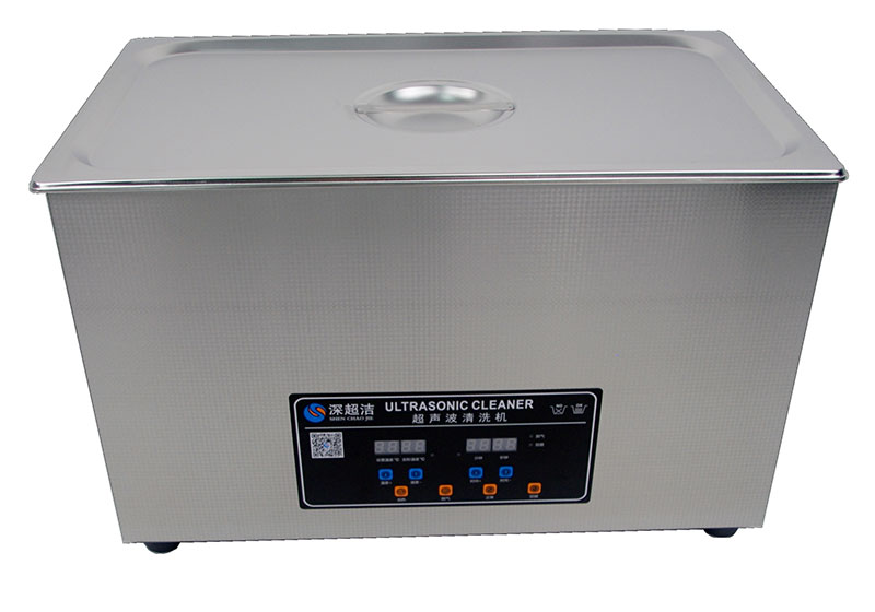CJ-100SD数码定时调温脱气、双频超声波清洗机